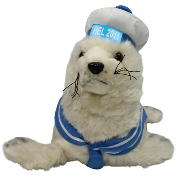Halbinsel Hel 2011, Seehund mit Matrosen-Outfit
