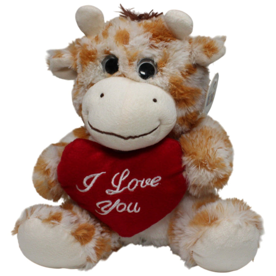 Giraffe mit Herz "I Love you"