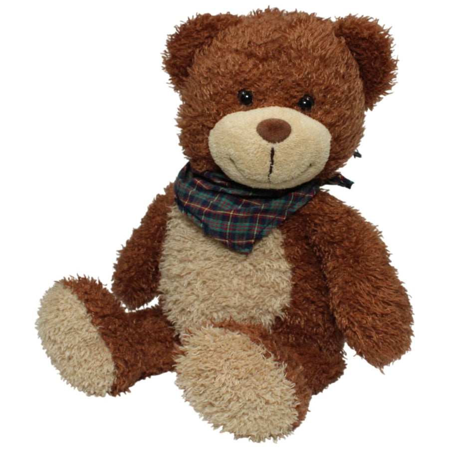 Großer brauner Teddybär mit Halstuch