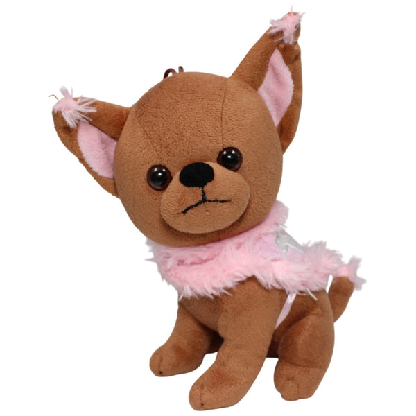 Süßer Chihuahua mit rosa Jäckchen