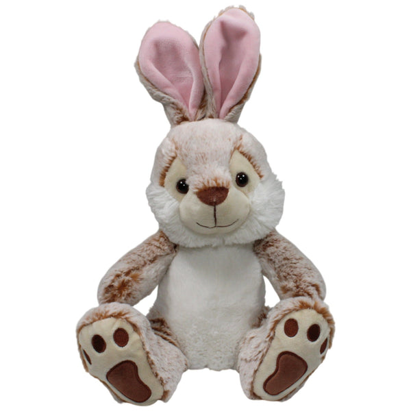 Großer sitzender Hase, braun-grau