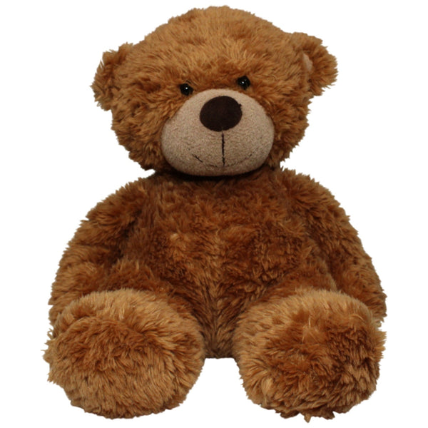 Wuscheliger brauner Teddybär, groß