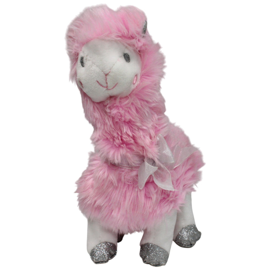 Schönes rosa Alpaka mit Glitzer