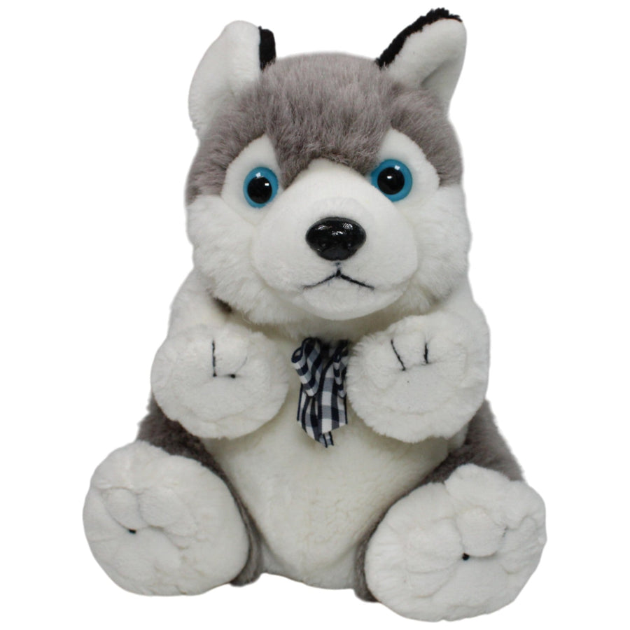 Husky mit Schleife