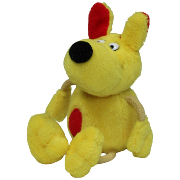 Gelber Maskottchen Hund