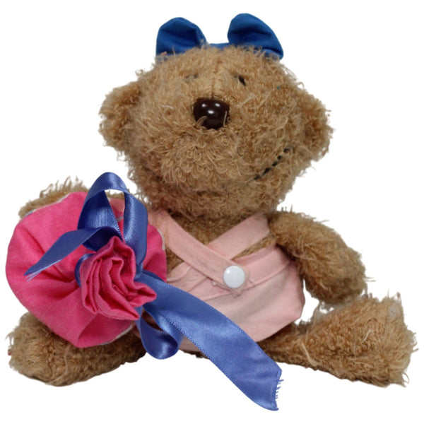 Teddybär im Kleid mit Schultüte