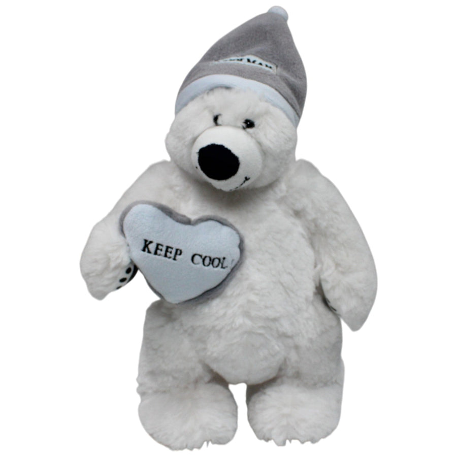 Eisbär mit Mütze "COOLMAN & Herz "KEEP COOL!"