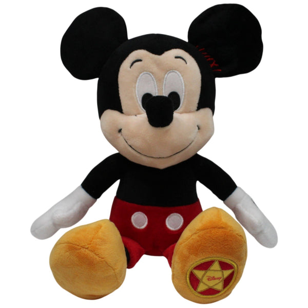 Micky Maus mit Disney Stern auf dem Fuß, groß