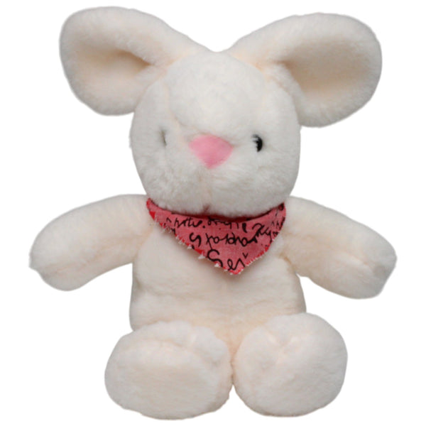 Weicher beiger Hase mit Halstuch