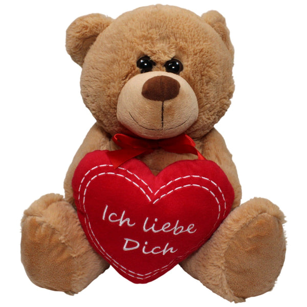 Großer Teddybär mit Herz "Ich liebe Dich"