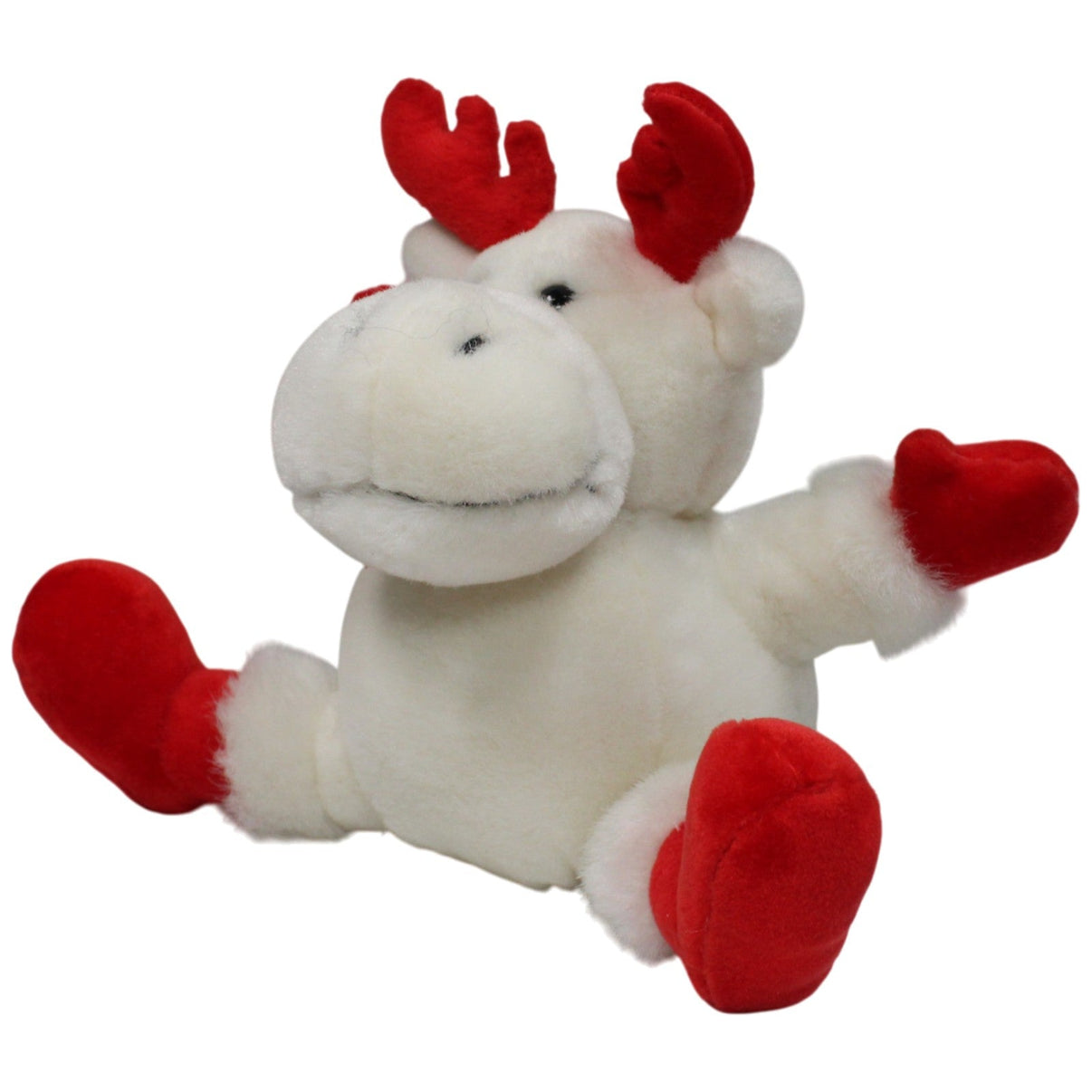 123000017805 Rudolf Schaffer Collection Weißer Elch mit rotem Geweih Kuscheltier Kumpel Leo 25cm ebay - 20 - stofftiere Gebraucht