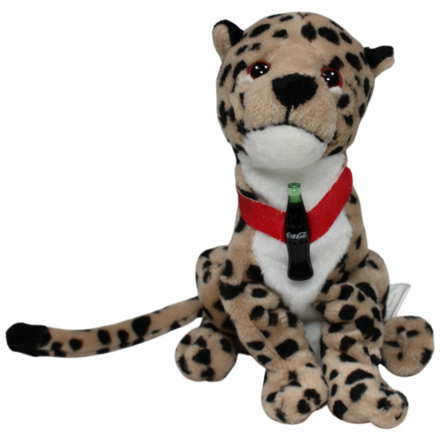 Gepard mit Coca Cola Flasche