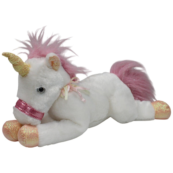 Kaufhof, weißes Einhorn mit rosa Mähne