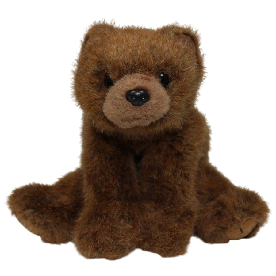 Hübscher Braunbär, sitzend