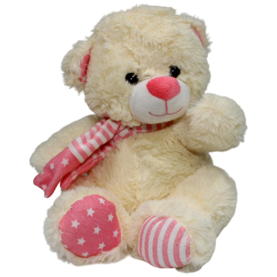 Süßer Teddy mit rosa Schal