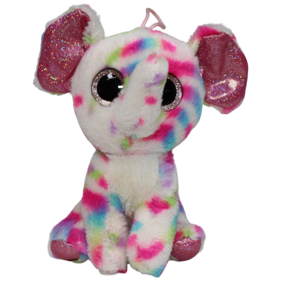 Bunter kleiner Elefant, sitzend