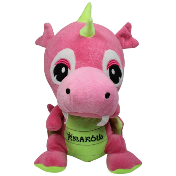 Großer Drache "Kraków", pink-grün