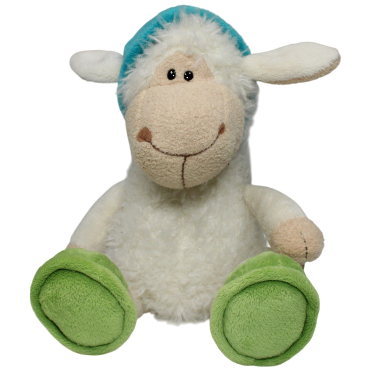 123000018160 NICI Schaf mit Schlafmütze und Pantoffeln Kuscheltier Kumpel Leo 28cm Blau ebay - 20 - stofftiere