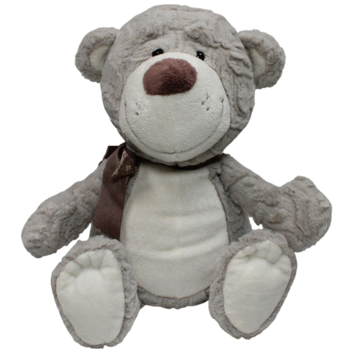 123000018200 HB Leisure XL Schlenker Teddybär, grau Kuscheltier Kumpel Leo 40cm Braun ebay-stofftiere