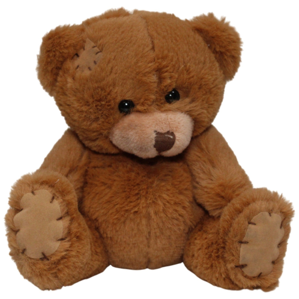 123000018242 Omnicolor Sitzender brauner Teddybär Kuscheltier Kumpel Leo 15cm Braun Bär