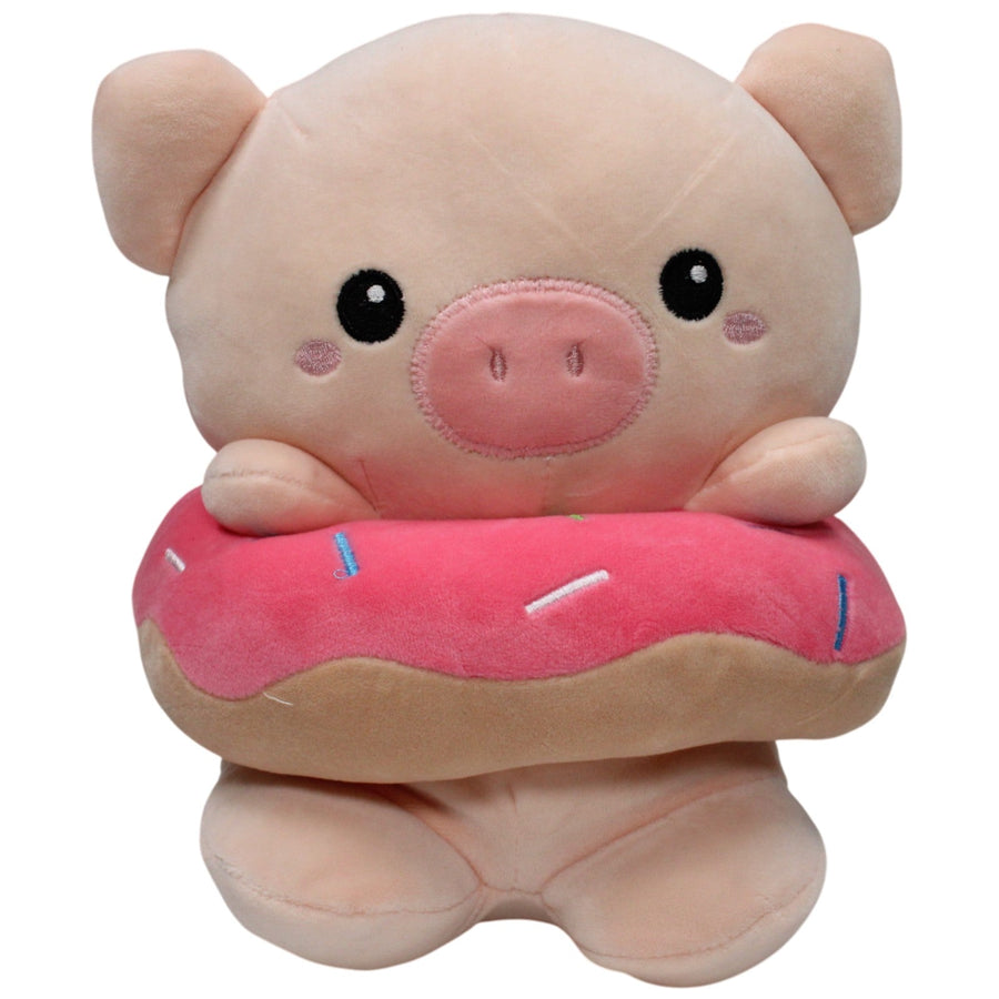 Kawaii by Dino, weiches Schwein mit Donut