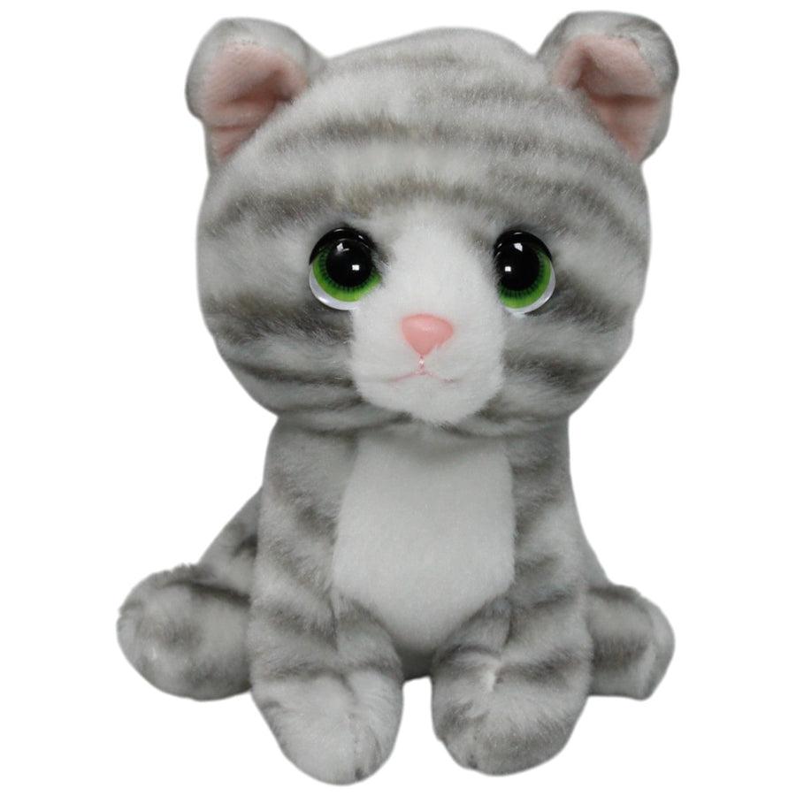 Petites, kleine grau-gestreifte Katze