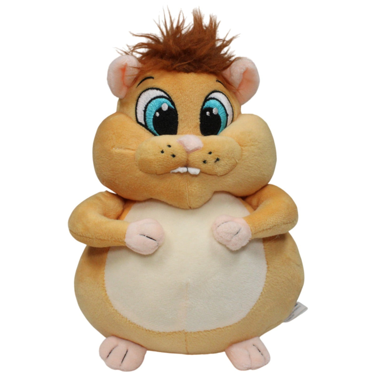 123000018339 Norimpex Mandoria, lustiger Hamster Kuscheltier Kumpel Leo 22cm Beige Braun