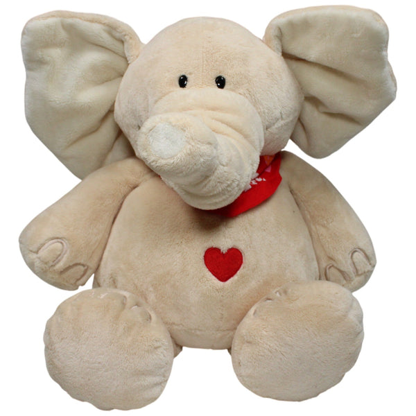 Beiger XL Elefant Max, (Magnetische Hände)