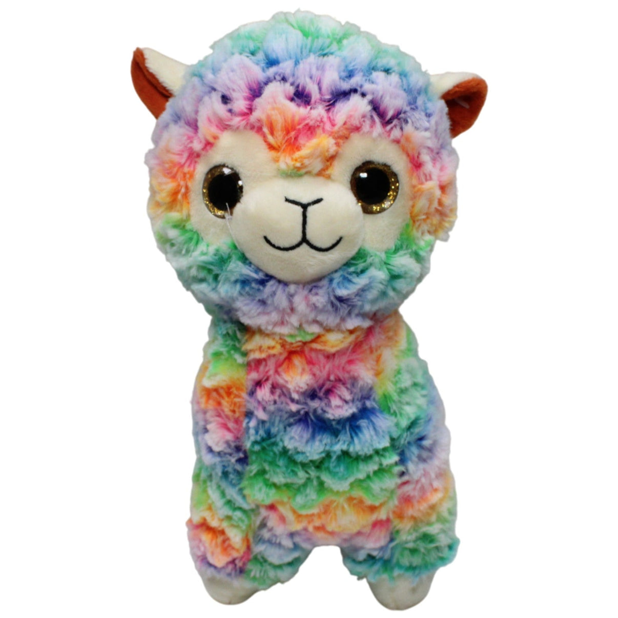 123000018474 FLOTI Flos Toys, buntes Lama mit Glitzer - Augen Kuscheltier Kumpel Leo 28cm _GREEN WEEK_ Alpaka