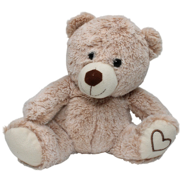 Kuschel-Freunde, Teddy mit Herz auf dem Fuß