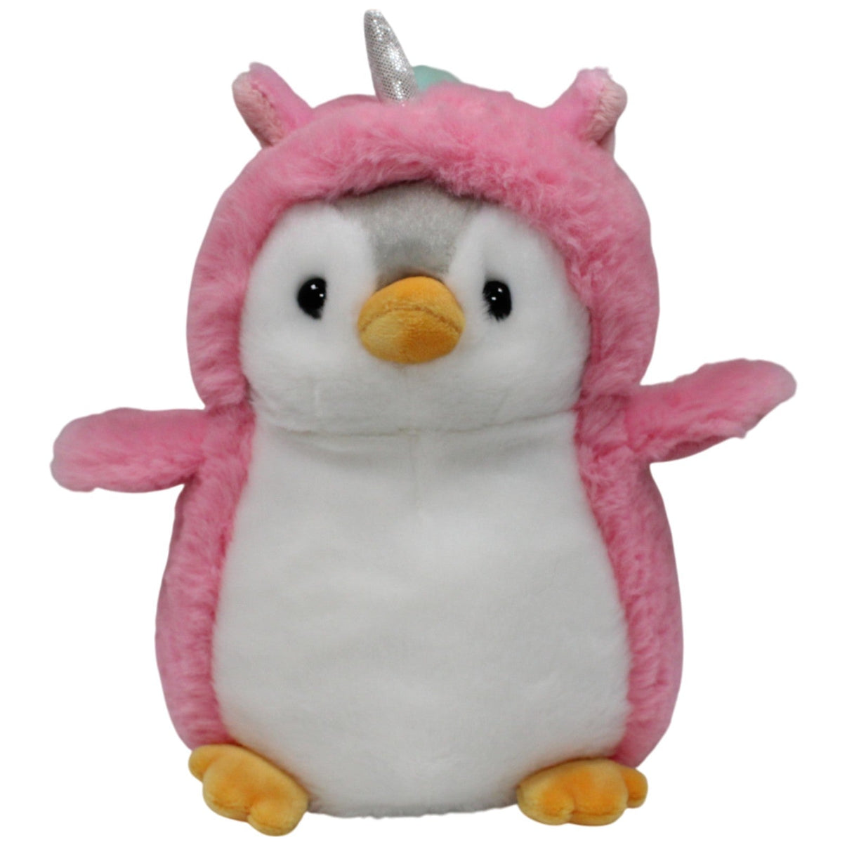 123000018552 Aurora PomPom Penguin Einhorn Kuscheltier Kumpel Leo 20cm _GREEN WEEK_ ebay - neu - stofftiere