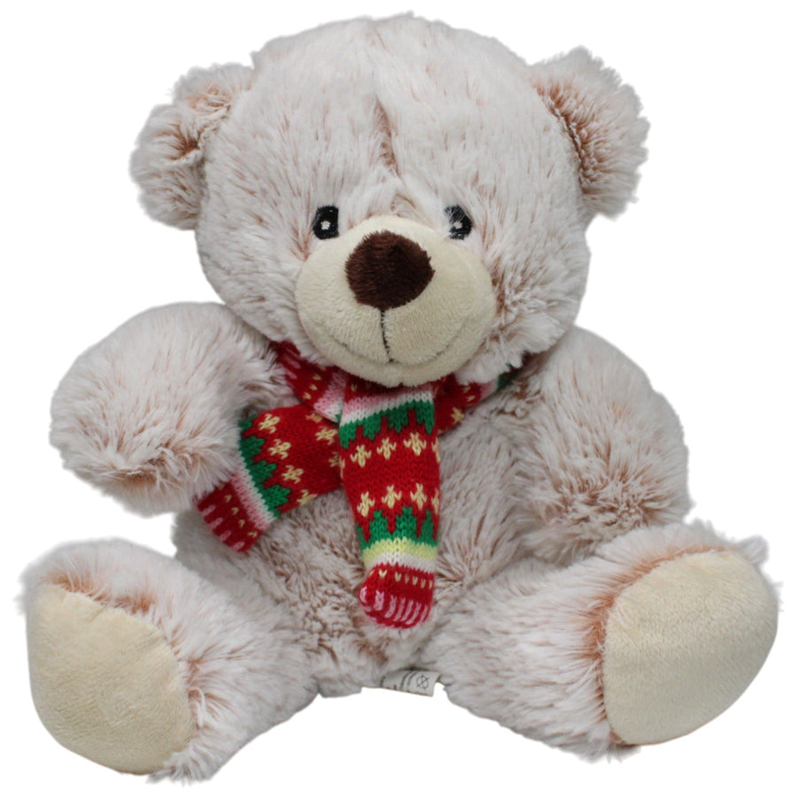 Teddybär mit winterlichem Schal