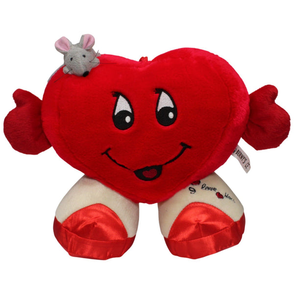 Lachendes "I Love You" Herz mit Maus