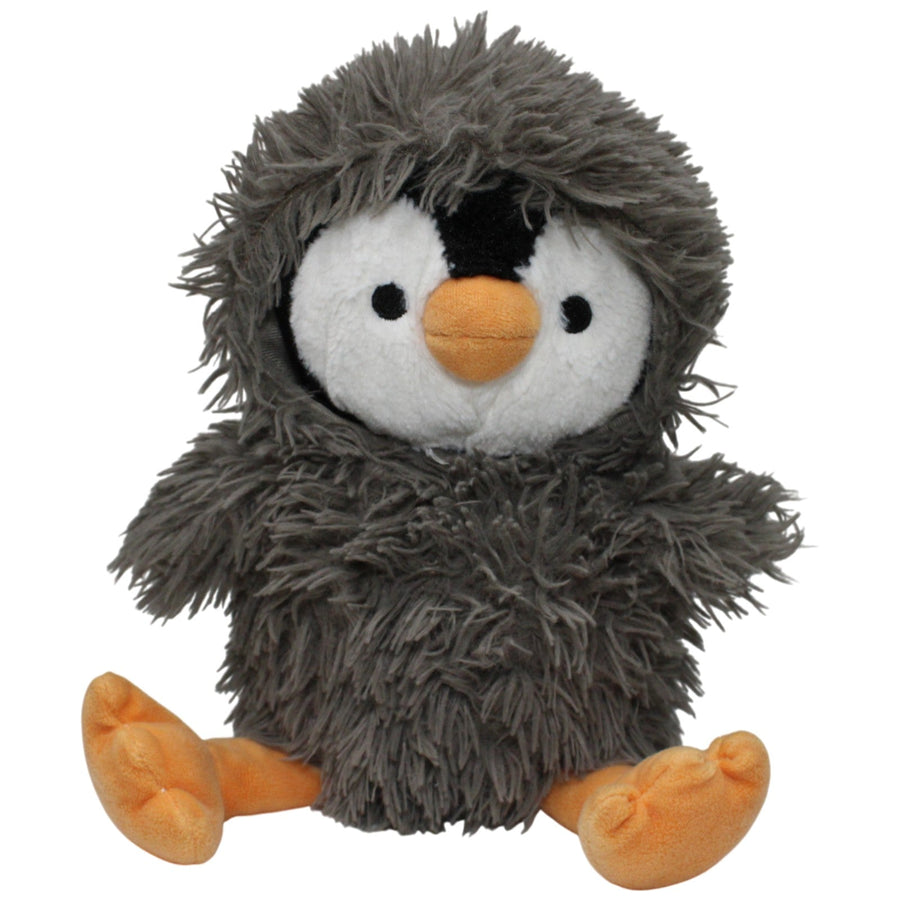 Galeria Kaufhof, Pinguin im grauen Schneeanzug mit Bommelmütze