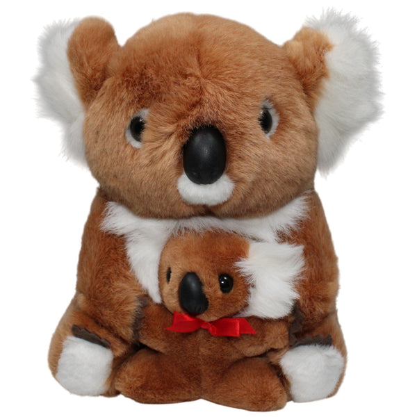 Brauner Koala mit Baby
