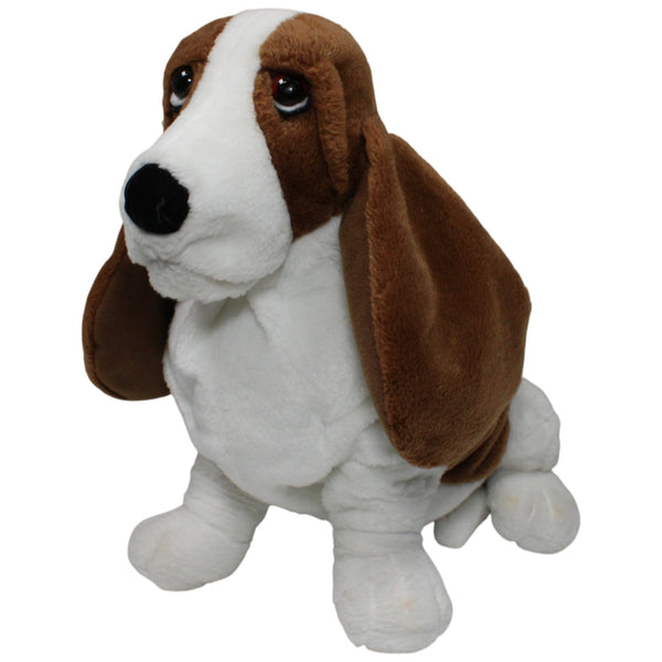 Hush Puppies Hund, braun-weiß