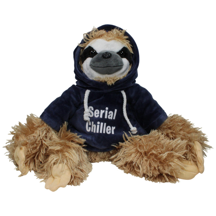 XL Faultier mit Hoodie "Serial Chiller"