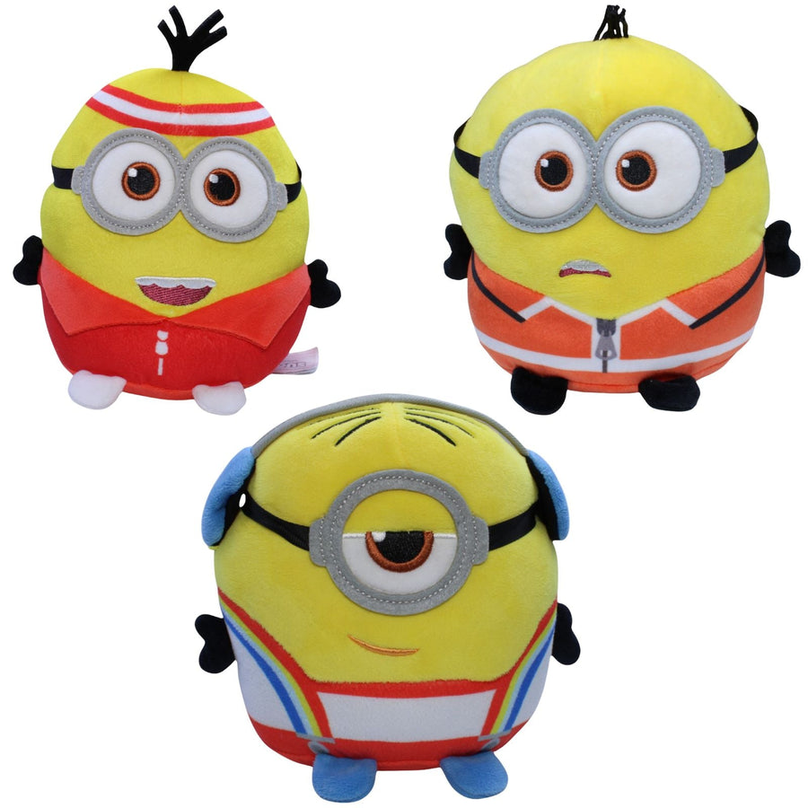 Minions in Sportkleidung, 3er-Set
