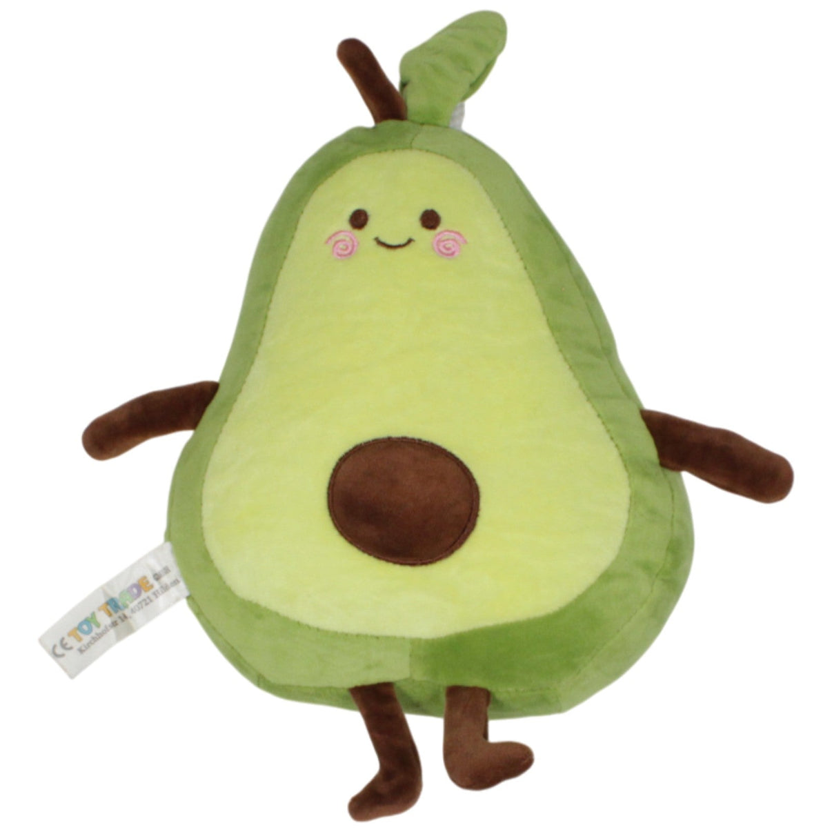 123000018841 Toy Trade Süße lächelnde Avocado Plüschfigur Kumpel Leo 30cm Braun ebay - stofftiere