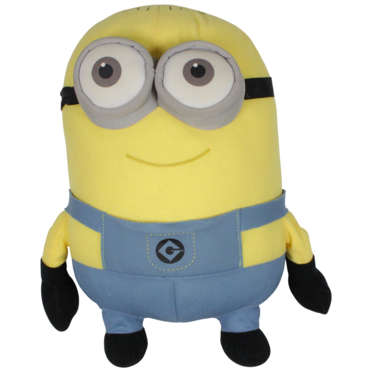 123000018845 Unbekannt Großer Minion mit zwei Augen Plüschfigur Kumpel Leo 37cm Charakter ebay - stofftiere