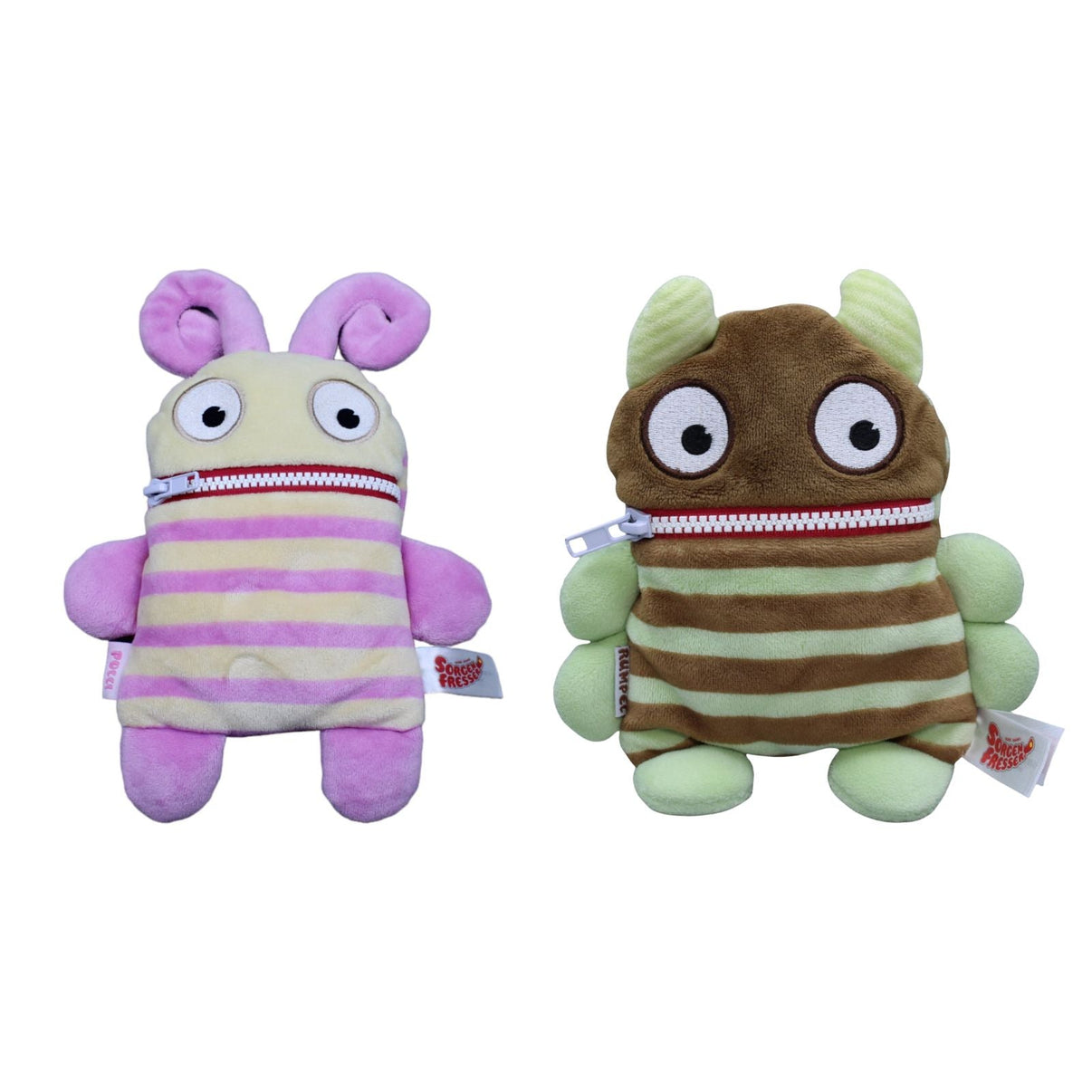 123000018857 Schmidt Sorgenfressere 2er - Set Kuscheltier Kumpel Leo 21cm 26cm Beige