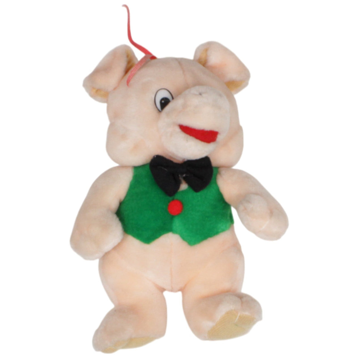 123000018911 Unbekannt Schweinchen mit Fliege & Weste Kuscheltier Kumpel Leo 21cm ebay-stofftiere Gebraucht