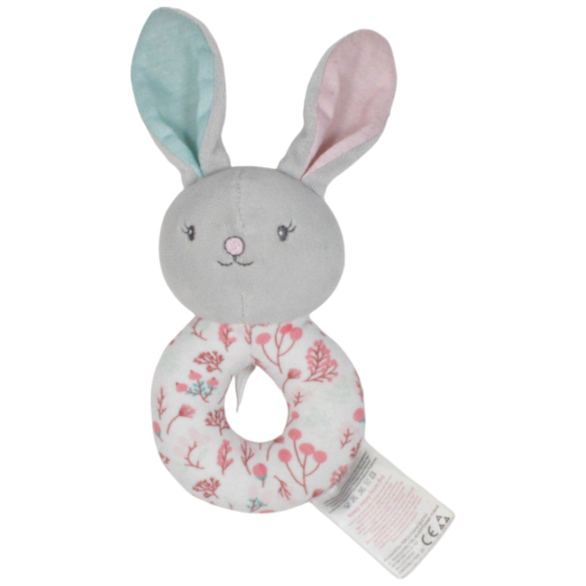 123000018925 Pepco Hase mit Blumenmuster Greifling mit Rassel Kumpel Leo 14cm ebay - baby - sonstiges Gebraucht