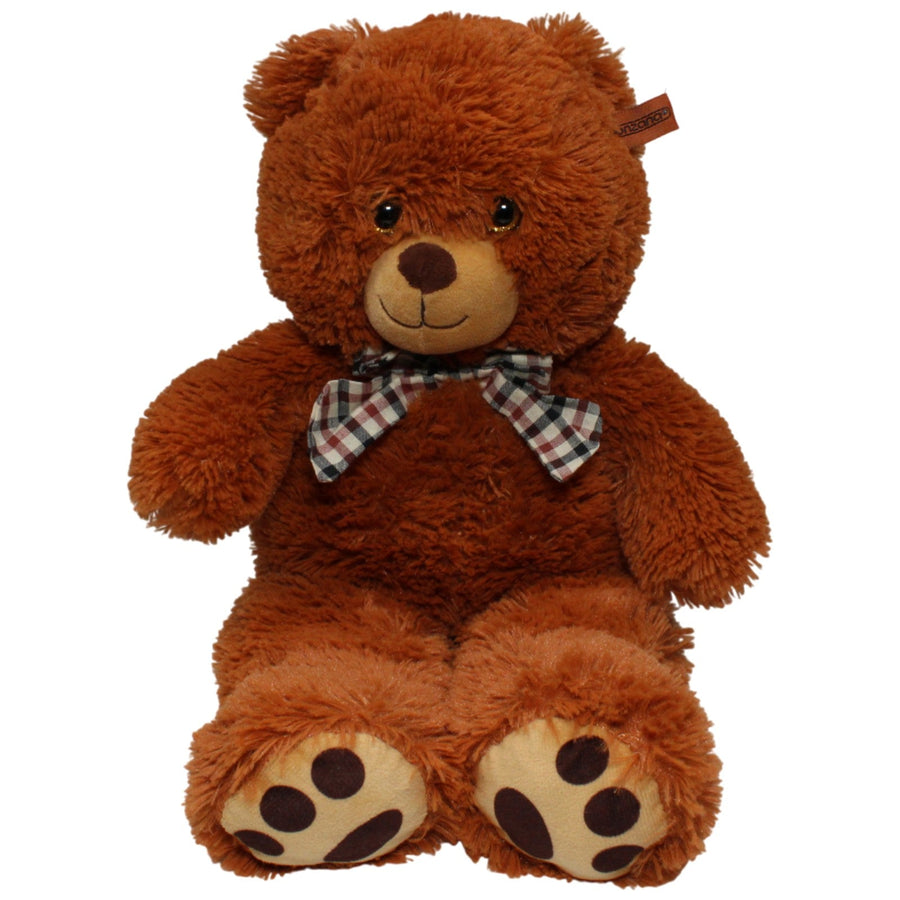 Brauner Teddybär mit Schleife, XL