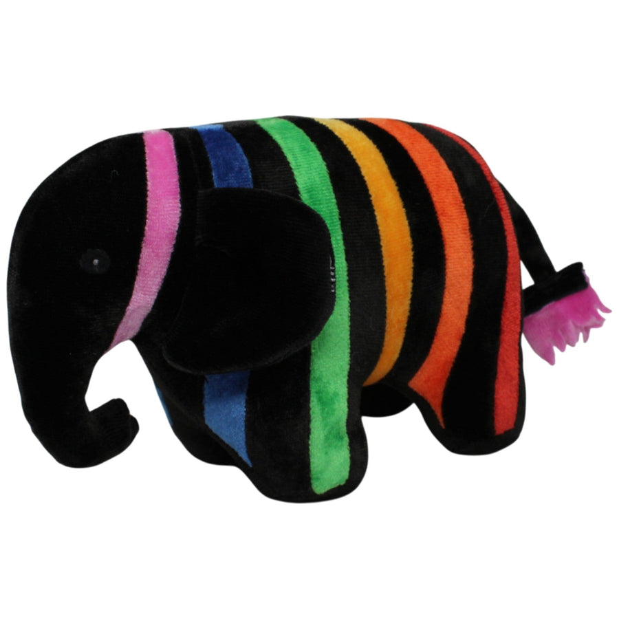Maskottchen, Elefant mit Pinsel-Schwanz