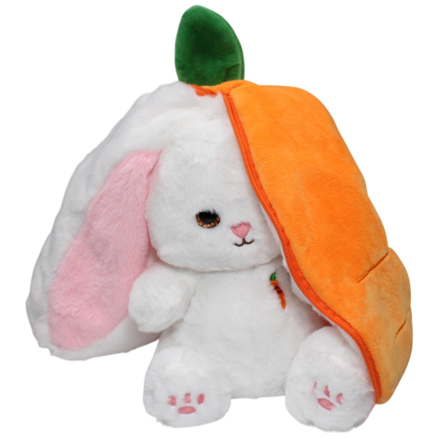 Flos Toys, weißer Hase/Karotte