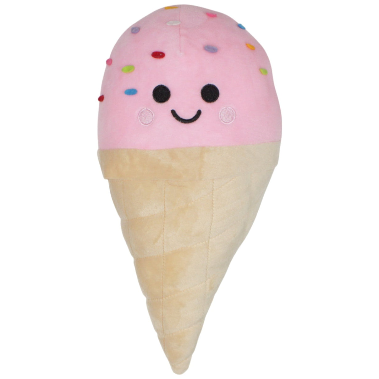 123000018978 Unbekannt Eiswaffel mit rosa Eis & Streuseln, groß Plüschfigur Kumpel Leo 35cm Beige ebay - stofftiere