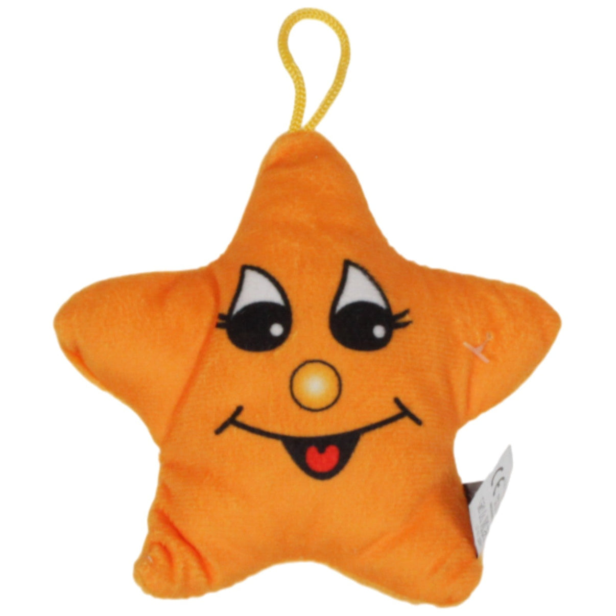 123000019004 FLOTI Flos Toys, kleiner oranger Stern Plüschfigur Kumpel Leo 12cm ebay - stofftiere Gebraucht