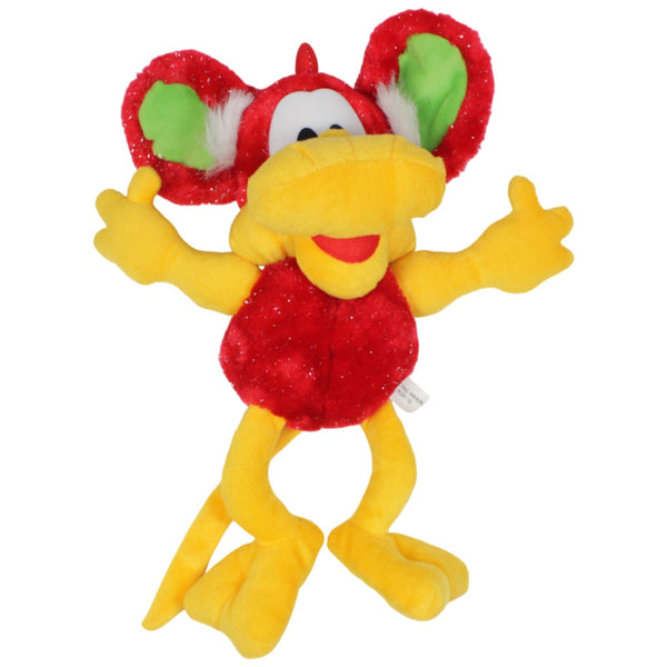 Ente mit großen Ohren & Glitzer, rot