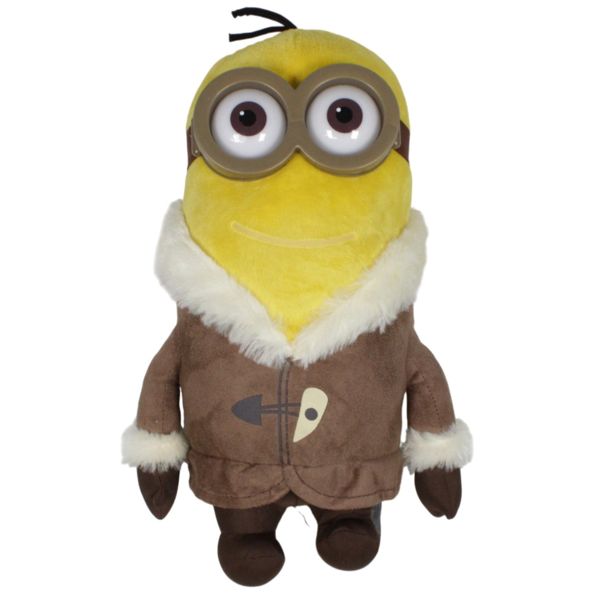 123000019075 Whitehouse Leisure Kevin im Mantel aus Minions Plüschfigur Kumpel Leo 33cm Charakter ebay - stofftiere